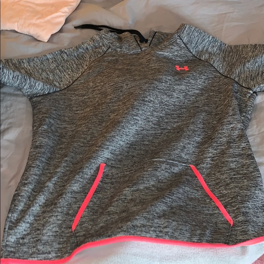 Fleece lined under armour hoodie